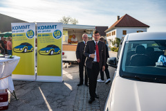 Präsentation Go Mobile Zertifizierung GmbH, Fahrzeug Segnung, Ansprachen, Landesrat Martin Gruber, Markttag, Poggersdorf, Otto Sucher, Go Mobile Kärnten, Vorstellung, Foto Thomas Hude, 6.10.2023