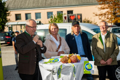 Präsentation Go Mobile Zertifizierung GmbH, Fahrzeug Segnung, Ansprachen, Landesrat Martin Gruber, Markttag, Poggersdorf, Otto Sucher, Go Mobile Kärnten, Vorstellung, Foto Thomas Hude, 6.10.2023
