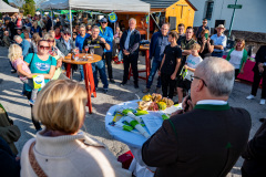 Präsentation Go Mobile Zertifizierung GmbH, Fahrzeug Segnung, Ansprachen, Landesrat Martin Gruber, Markttag, Poggersdorf, Otto Sucher, Go Mobile Kärnten, Vorstellung, Foto Thomas Hude, 6.10.2023