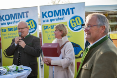 Präsentation Go Mobile Zertifizierung GmbH, Fahrzeug Segnung, Ansprachen, Landesrat Martin Gruber, Markttag, Poggersdorf, Otto Sucher, Go Mobile Kärnten, Vorstellung, Foto Thomas Hude, 6.10.2023