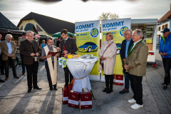 Präsentation Go Mobile Zertifizierung GmbH, Fahrzeug Segnung, Ansprachen, Landesrat Martin Gruber, Markttag, Poggersdorf, Otto Sucher, Go Mobile Kärnten, Vorstellung, Foto Thomas Hude, 6.10.2023