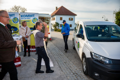 Präsentation Go Mobile Zertifizierung GmbH, Fahrzeug Segnung, Ansprachen, Landesrat Martin Gruber, Markttag, Poggersdorf, Otto Sucher, Go Mobile Kärnten, Vorstellung, Foto Thomas Hude, 6.10.2023