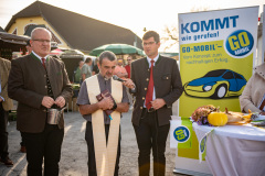 Präsentation Go Mobile Zertifizierung GmbH, Fahrzeug Segnung, Ansprachen, Landesrat Martin Gruber, Markttag, Poggersdorf, Otto Sucher, Go Mobile Kärnten, Vorstellung, Foto Thomas Hude, 6.10.2023