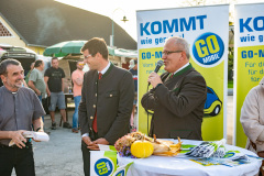 Präsentation Go Mobile Zertifizierung GmbH, Fahrzeug Segnung, Ansprachen, Landesrat Martin Gruber, Markttag, Poggersdorf, Otto Sucher, Go Mobile Kärnten, Vorstellung, Foto Thomas Hude, 6.10.2023