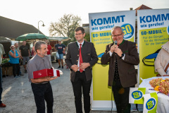 Präsentation Go Mobile Zertifizierung GmbH, Fahrzeug Segnung, Ansprachen, Landesrat Martin Gruber, Markttag, Poggersdorf, Otto Sucher, Go Mobile Kärnten, Vorstellung, Foto Thomas Hude, 6.10.2023