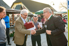 Präsentation Go Mobile Zertifizierung GmbH, Fahrzeug Segnung, Ansprachen, Landesrat Martin Gruber, Markttag, Poggersdorf, Otto Sucher, Go Mobile Kärnten, Vorstellung, Foto Thomas Hude, 6.10.2023