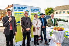 Präsentation Go Mobile Zertifizierung GmbH, Fahrzeug Segnung, Ansprachen, Landesrat Martin Gruber, Markttag, Poggersdorf, Otto Sucher, Go Mobile Kärnten, Vorstellung, Foto Thomas Hude, 6.10.2023