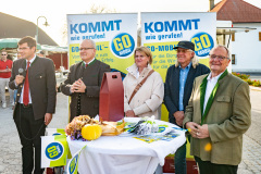Präsentation Go Mobile Zertifizierung GmbH, Fahrzeug Segnung, Ansprachen, Landesrat Martin Gruber, Markttag, Poggersdorf, Otto Sucher, Go Mobile Kärnten, Vorstellung, Foto Thomas Hude, 6.10.2023