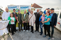 Präsentation Go Mobile Zertifizierung GmbH, Fahrzeug Segnung, Ansprachen, Landesrat Martin Gruber, Markttag, Poggersdorf, Otto Sucher, Go Mobile Kärnten, Vorstellung, Foto Thomas Hude, 6.10.2023