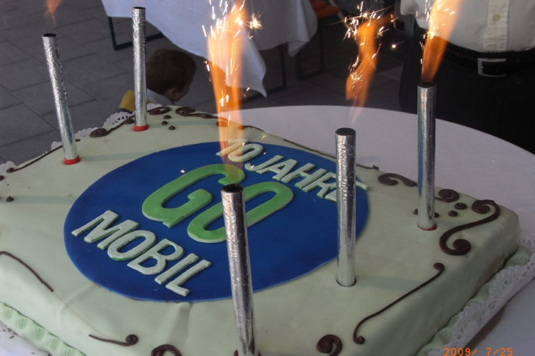 Torte 10-Jahre GO-MOBIL